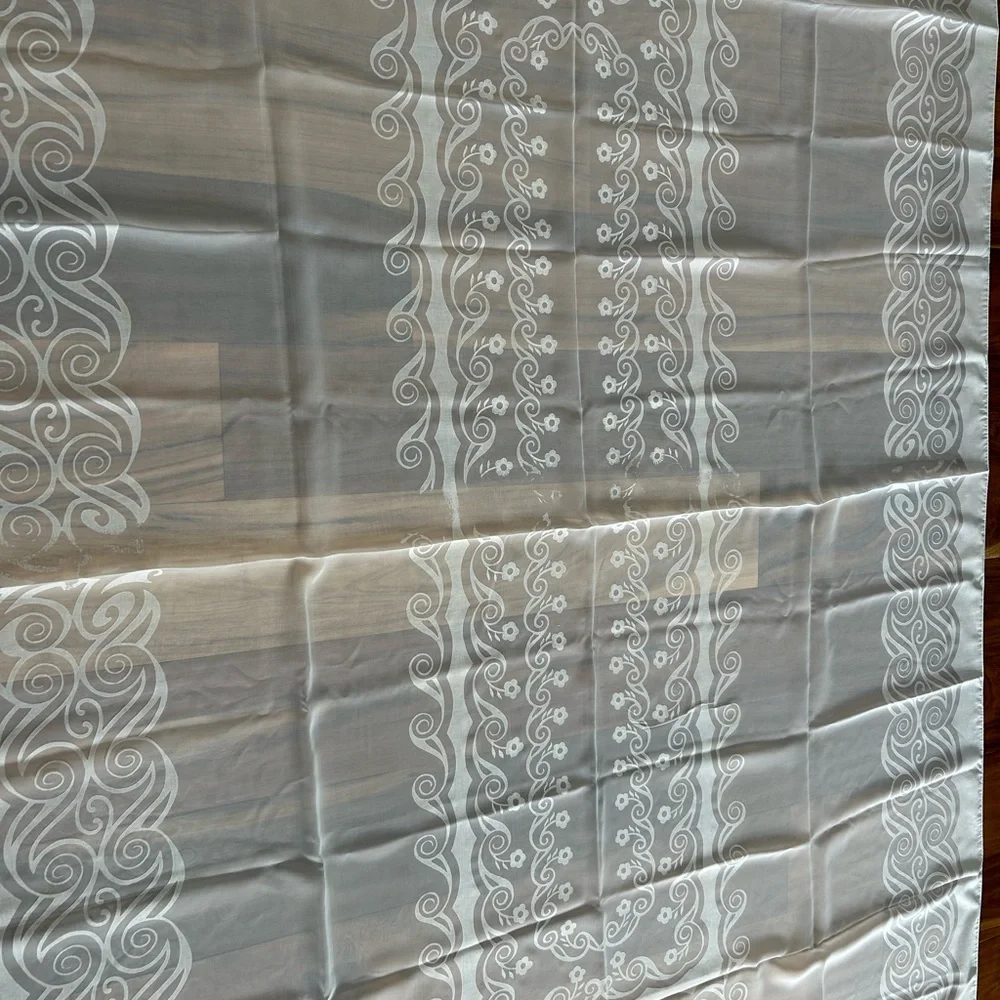 Banquet Table, Vintage Elegant Large White Tablecloth